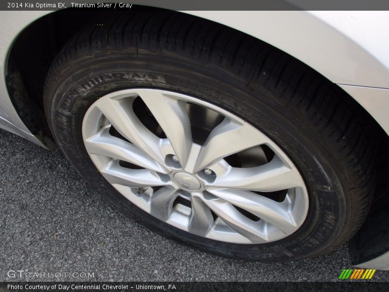 Titanium Silver / Gray 2014 Kia Optima EX