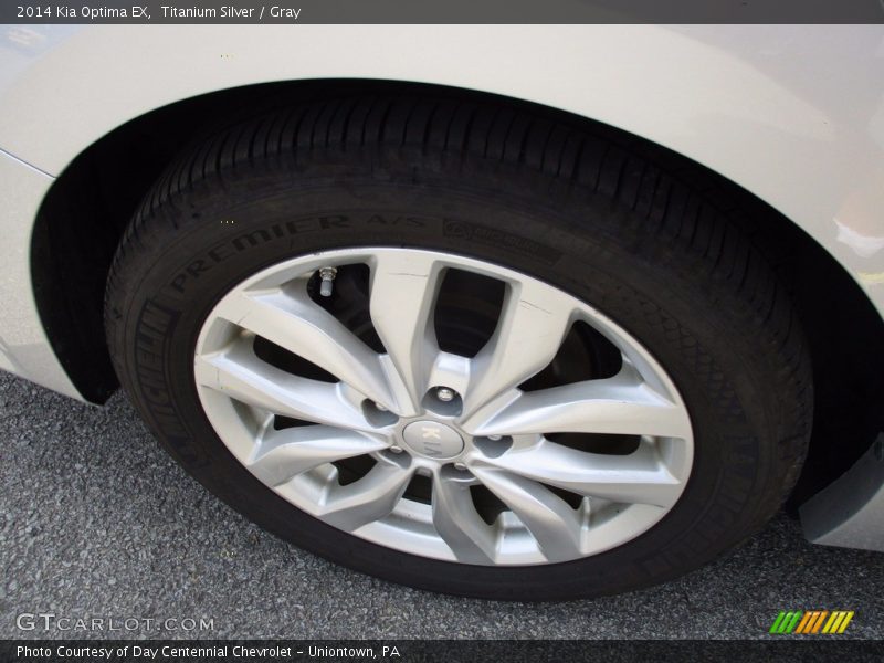 Titanium Silver / Gray 2014 Kia Optima EX