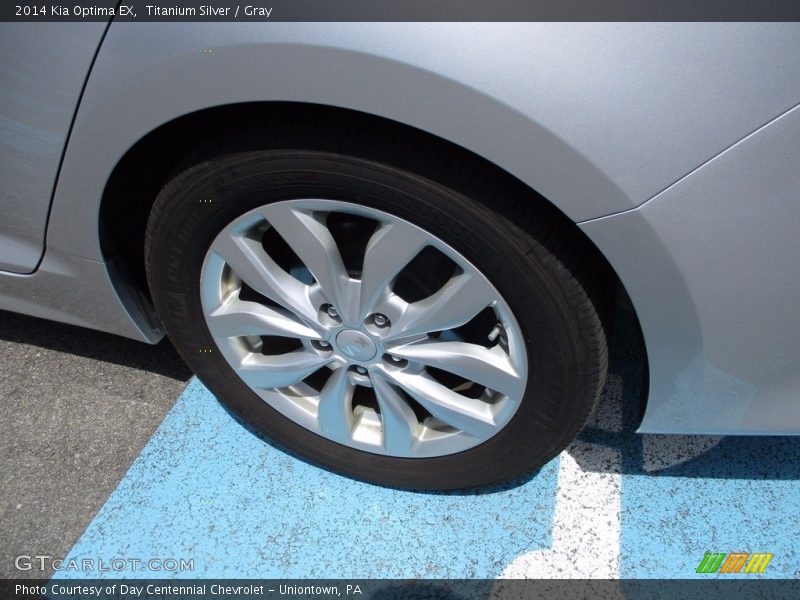 Titanium Silver / Gray 2014 Kia Optima EX