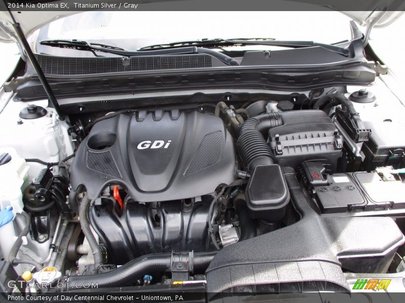 Titanium Silver / Gray 2014 Kia Optima EX