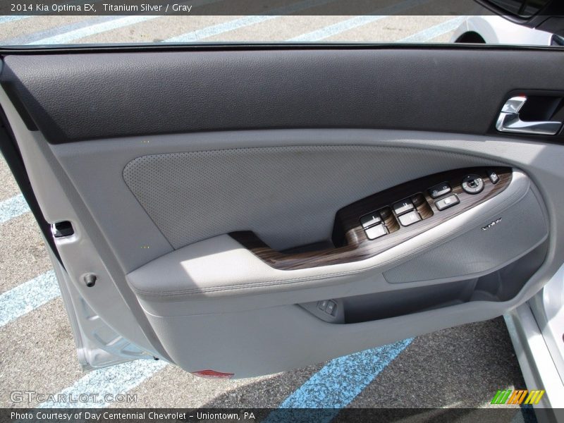 Titanium Silver / Gray 2014 Kia Optima EX