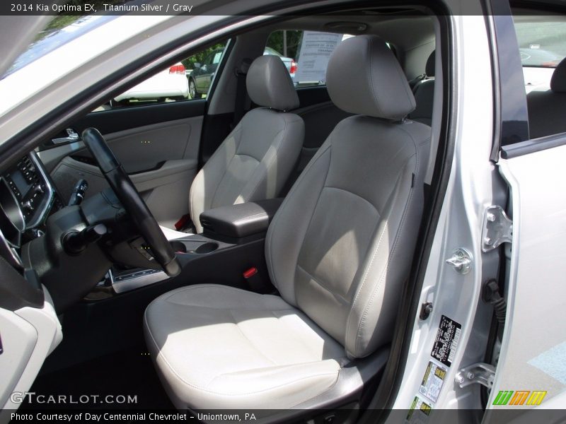 Titanium Silver / Gray 2014 Kia Optima EX
