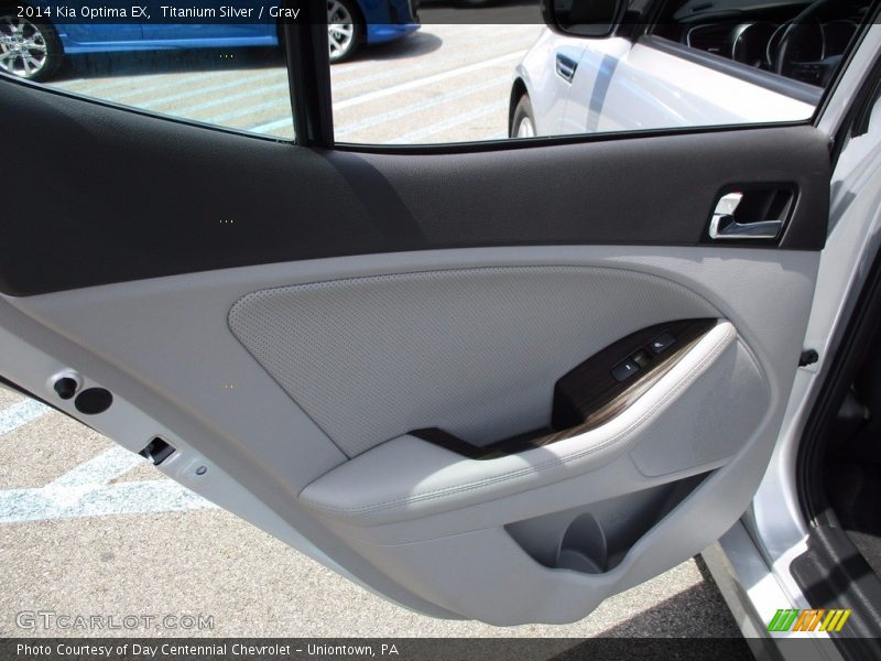 Titanium Silver / Gray 2014 Kia Optima EX