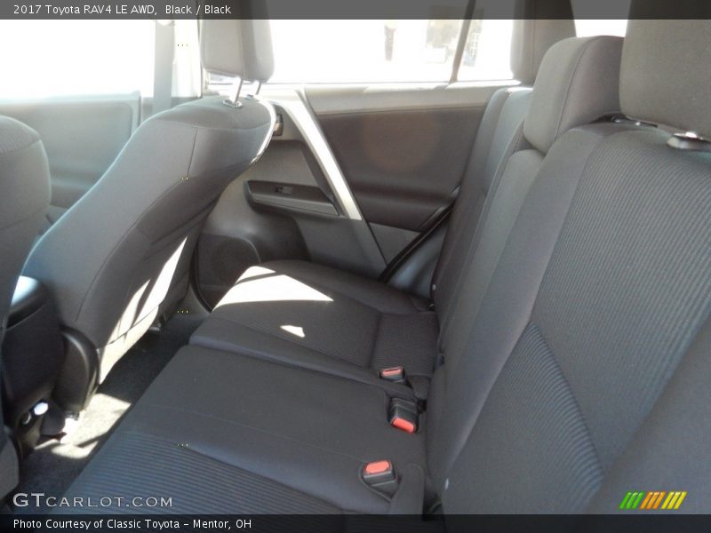Black / Black 2017 Toyota RAV4 LE AWD
