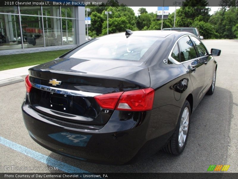 Black / Jet Black/Light Wheat 2018 Chevrolet Impala LT