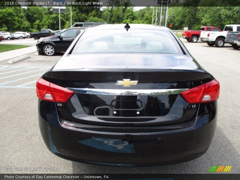 Black / Jet Black/Light Wheat 2018 Chevrolet Impala LT