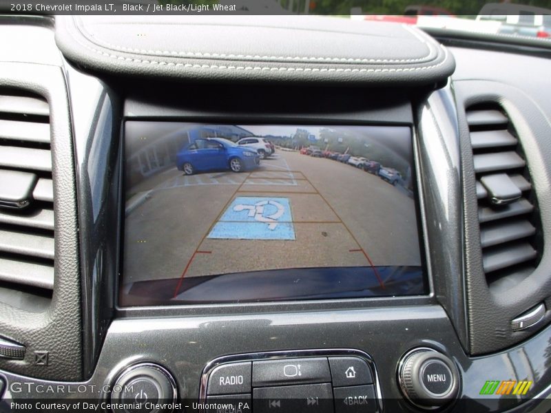 Black / Jet Black/Light Wheat 2018 Chevrolet Impala LT