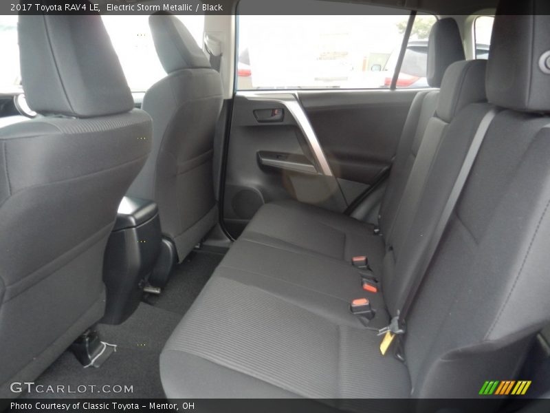 Electric Storm Metallic / Black 2017 Toyota RAV4 LE