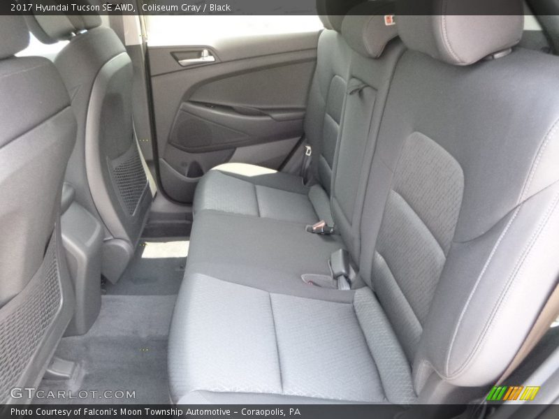 Coliseum Gray / Black 2017 Hyundai Tucson SE AWD