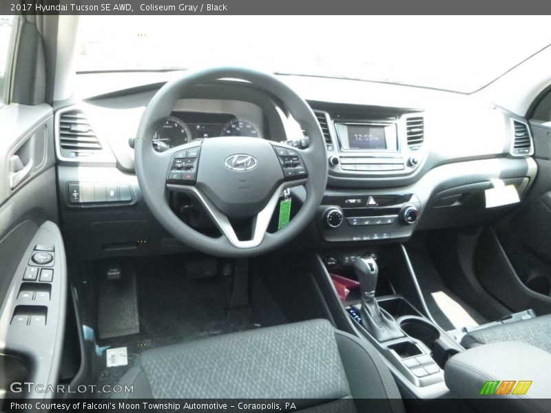 Coliseum Gray / Black 2017 Hyundai Tucson SE AWD