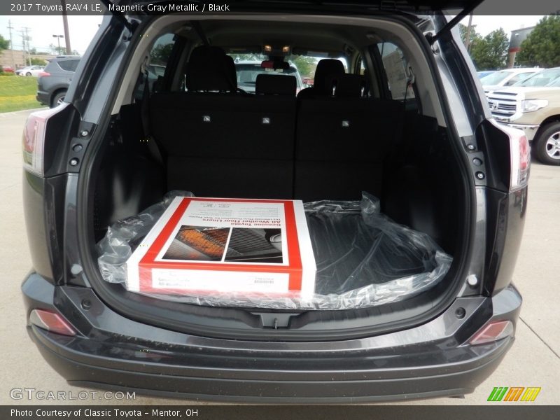 Magnetic Gray Metallic / Black 2017 Toyota RAV4 LE