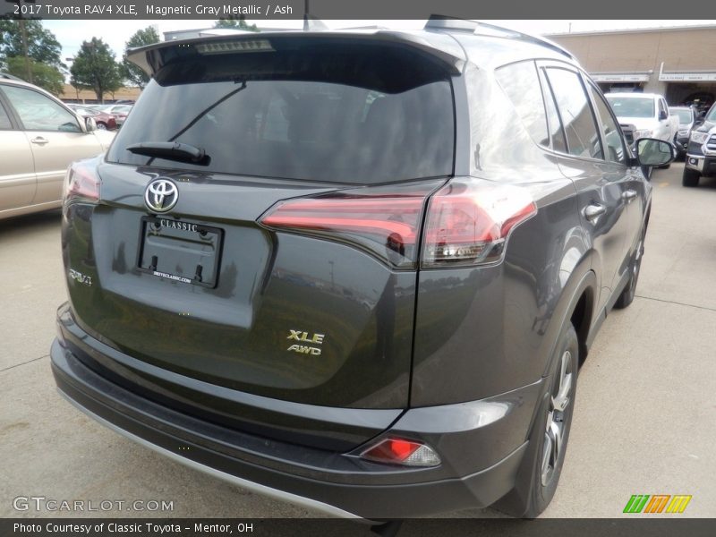 Magnetic Gray Metallic / Ash 2017 Toyota RAV4 XLE
