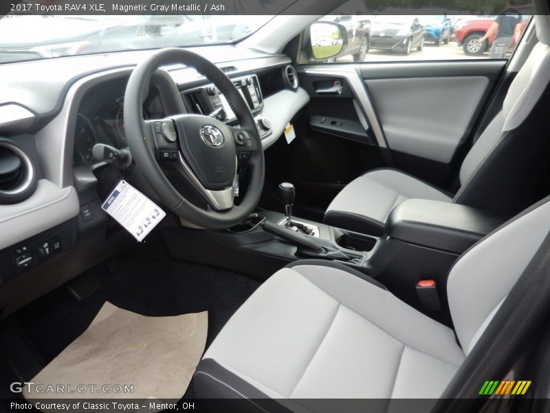Magnetic Gray Metallic / Ash 2017 Toyota RAV4 XLE