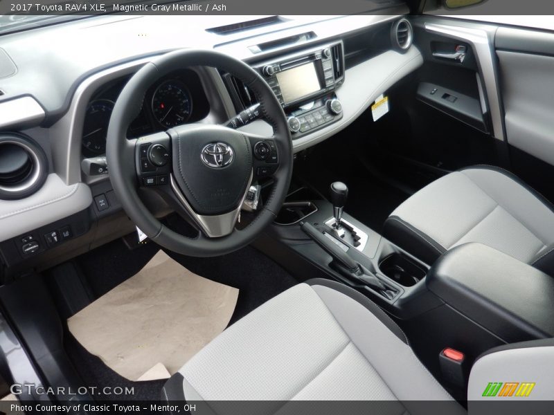 Magnetic Gray Metallic / Ash 2017 Toyota RAV4 XLE