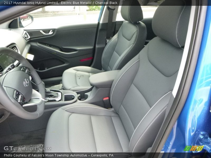 Front Seat of 2017 Ioniq Hybrid Limited