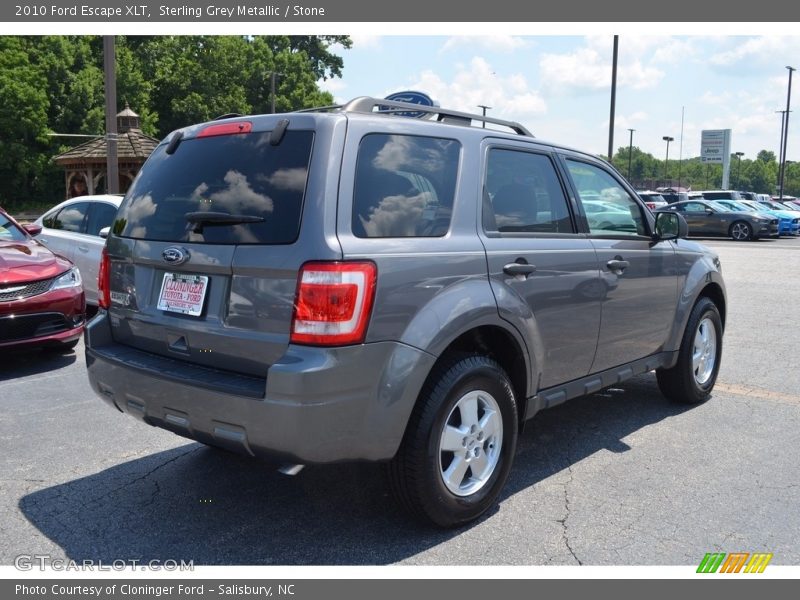 Sterling Grey Metallic / Stone 2010 Ford Escape XLT