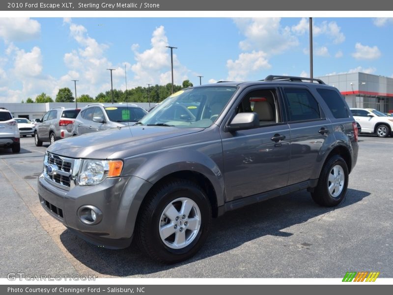 Sterling Grey Metallic / Stone 2010 Ford Escape XLT