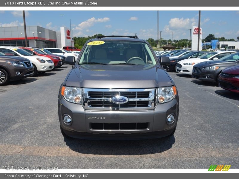 Sterling Grey Metallic / Stone 2010 Ford Escape XLT