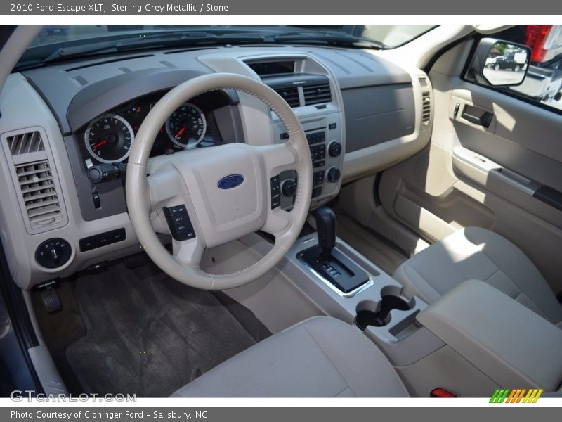 Sterling Grey Metallic / Stone 2010 Ford Escape XLT