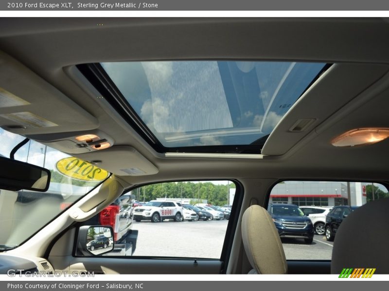 Sterling Grey Metallic / Stone 2010 Ford Escape XLT