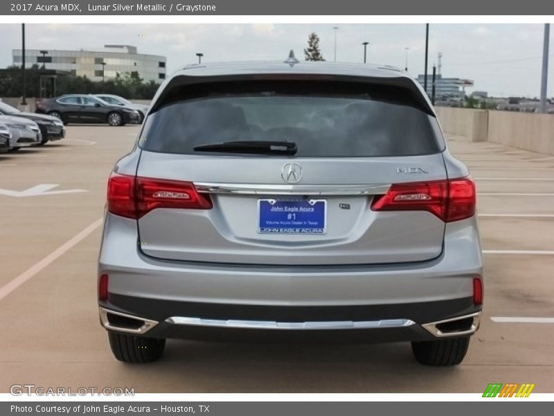 Lunar Silver Metallic / Graystone 2017 Acura MDX