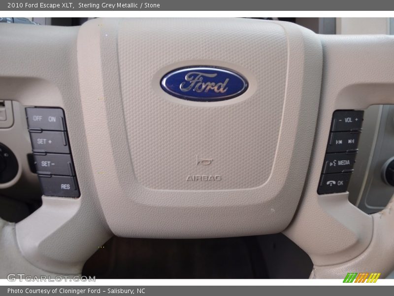 Sterling Grey Metallic / Stone 2010 Ford Escape XLT