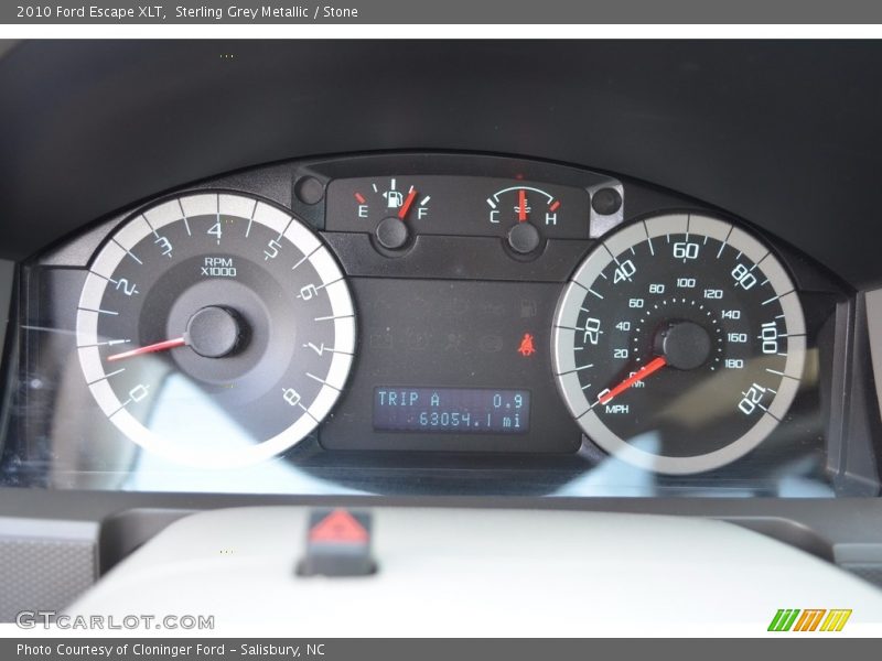 Sterling Grey Metallic / Stone 2010 Ford Escape XLT