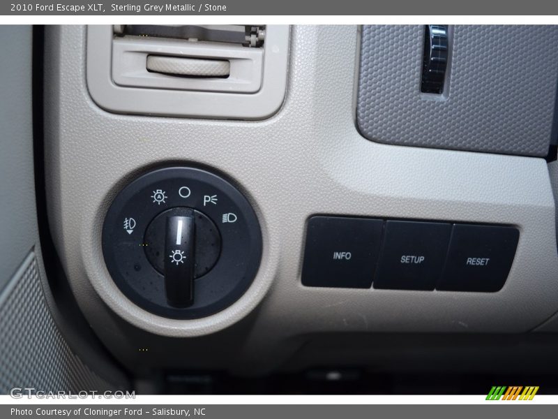 Sterling Grey Metallic / Stone 2010 Ford Escape XLT
