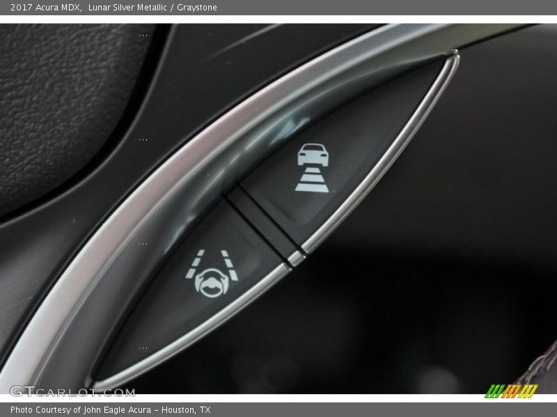 Lunar Silver Metallic / Graystone 2017 Acura MDX