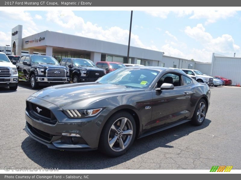 Magnetic / Ebony 2017 Ford Mustang GT Coupe