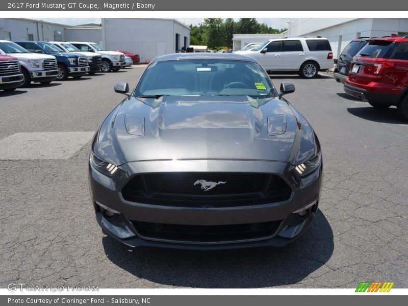 Magnetic / Ebony 2017 Ford Mustang GT Coupe