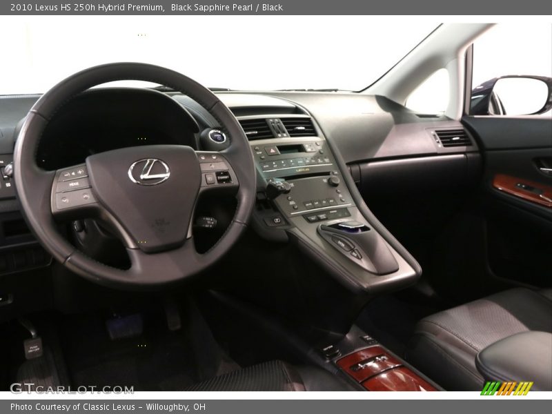 Black Sapphire Pearl / Black 2010 Lexus HS 250h Hybrid Premium