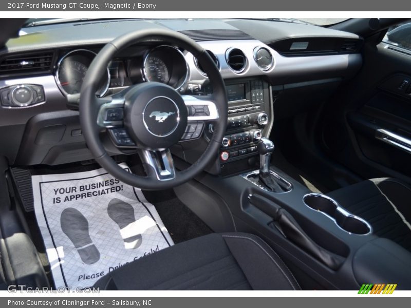 Magnetic / Ebony 2017 Ford Mustang GT Coupe