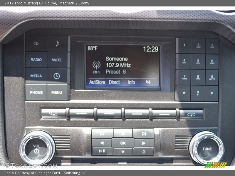 Magnetic / Ebony 2017 Ford Mustang GT Coupe
