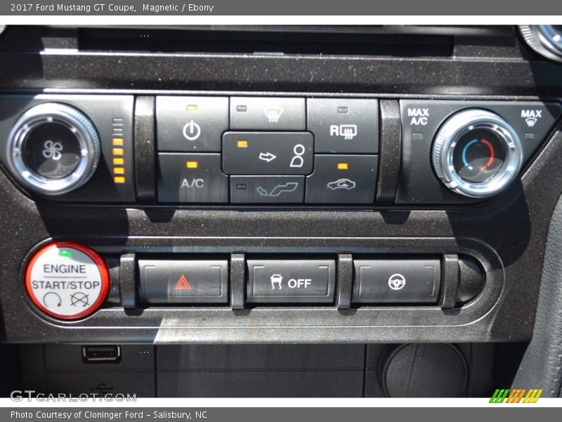 Magnetic / Ebony 2017 Ford Mustang GT Coupe
