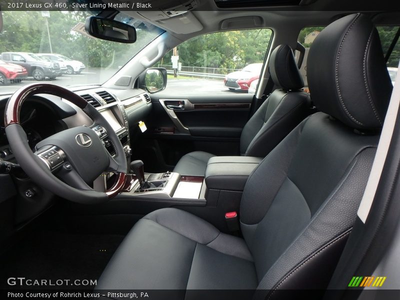 Silver Lining Metallic / Black 2017 Lexus GX 460