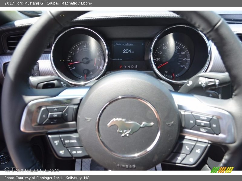 Magnetic / Ebony 2017 Ford Mustang GT Coupe