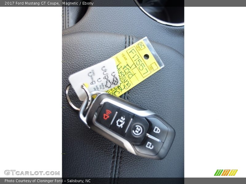 Magnetic / Ebony 2017 Ford Mustang GT Coupe