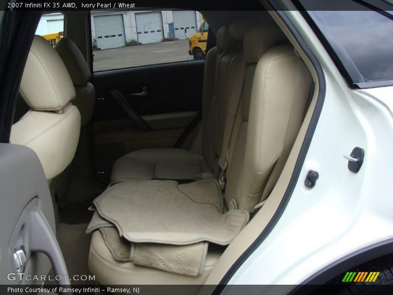 Ivory Pearl / Wheat 2007 Infiniti FX 35 AWD