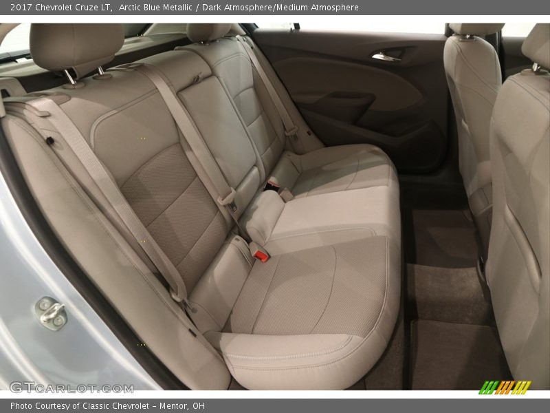 Arctic Blue Metallic / Dark Atmosphere/Medium Atmosphere 2017 Chevrolet Cruze LT
