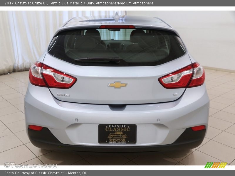 Arctic Blue Metallic / Dark Atmosphere/Medium Atmosphere 2017 Chevrolet Cruze LT