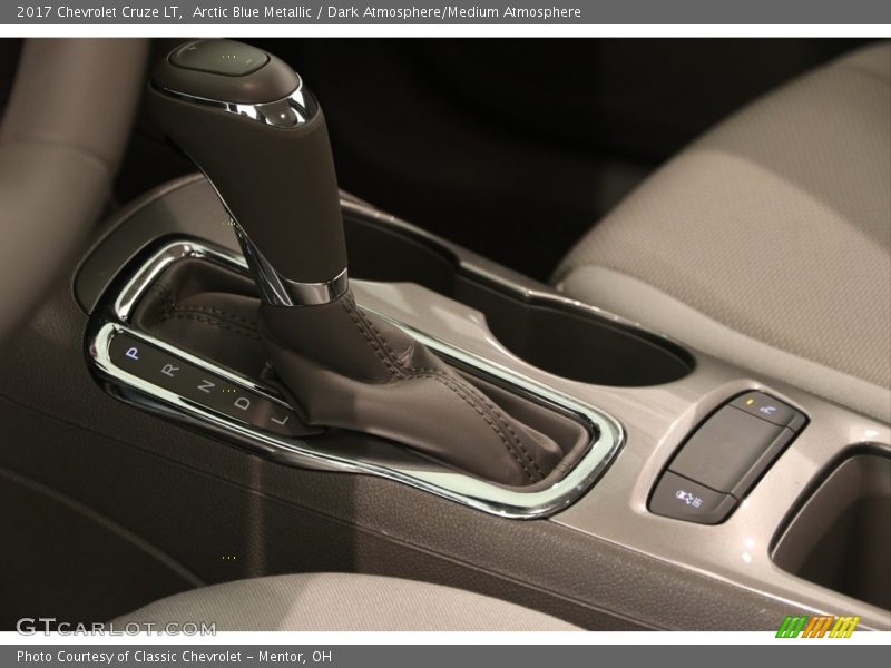 Arctic Blue Metallic / Dark Atmosphere/Medium Atmosphere 2017 Chevrolet Cruze LT