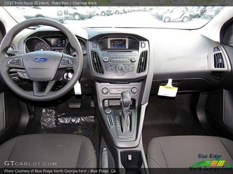 Ruby Red / Charcoal Black 2017 Ford Focus SE Hatch