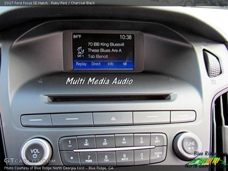 Ruby Red / Charcoal Black 2017 Ford Focus SE Hatch