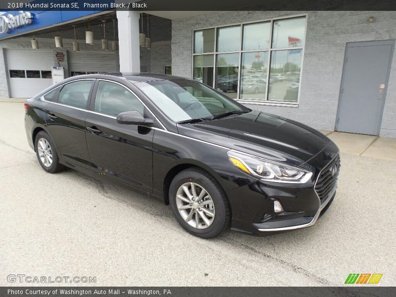 Phantom Black / Black 2018 Hyundai Sonata SE