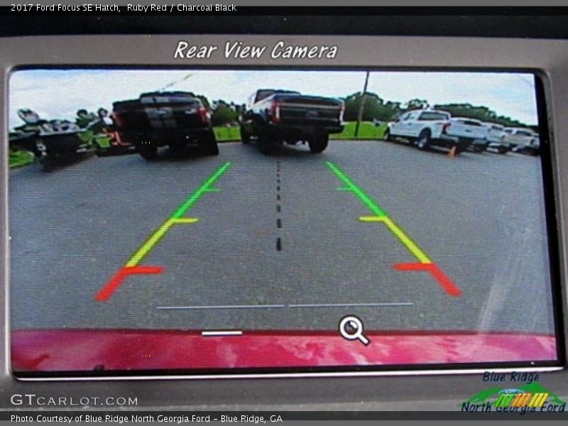 Ruby Red / Charcoal Black 2017 Ford Focus SE Hatch