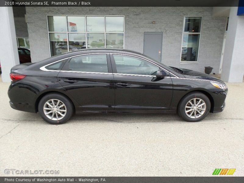 Phantom Black / Black 2018 Hyundai Sonata SE