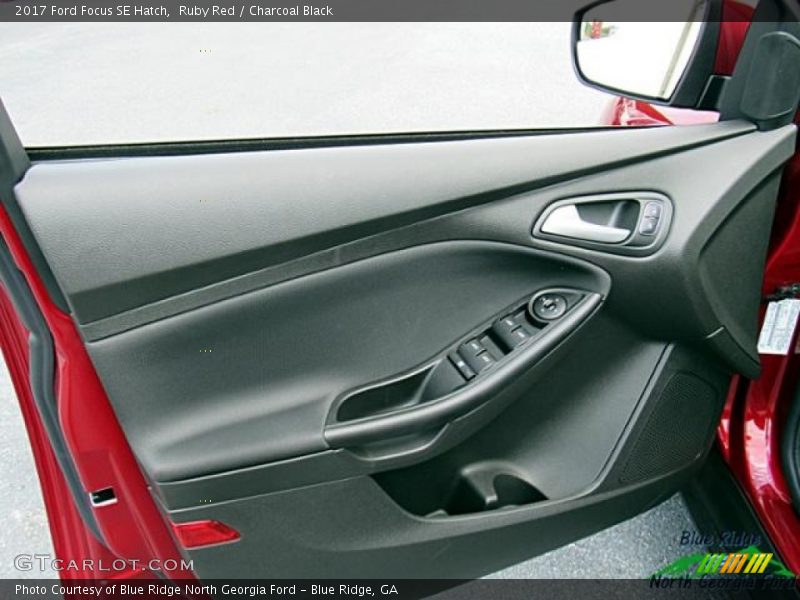 Ruby Red / Charcoal Black 2017 Ford Focus SE Hatch