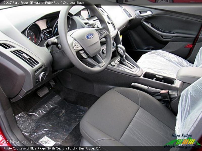 Ruby Red / Charcoal Black 2017 Ford Focus SE Hatch