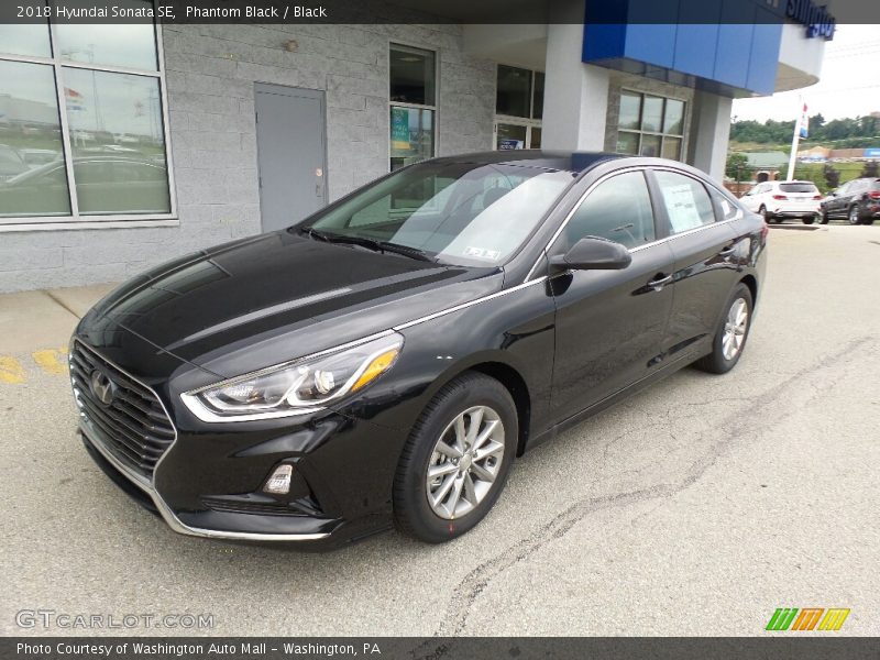 Front 3/4 View of 2018 Sonata SE